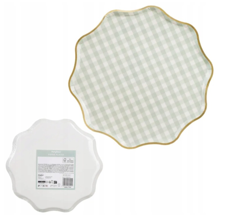 PLATO VICHY 23 CM