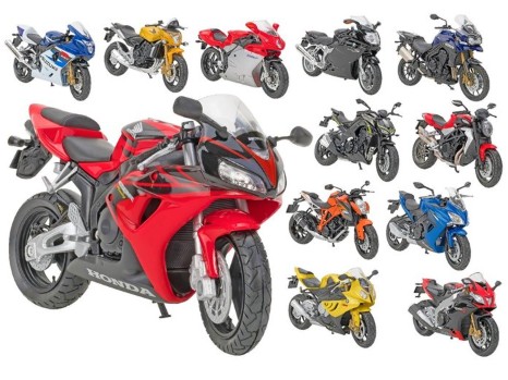 MOTOS SURT. 1:18 LICENC.