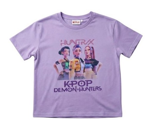 CAMISETA K-POP LILA T.12