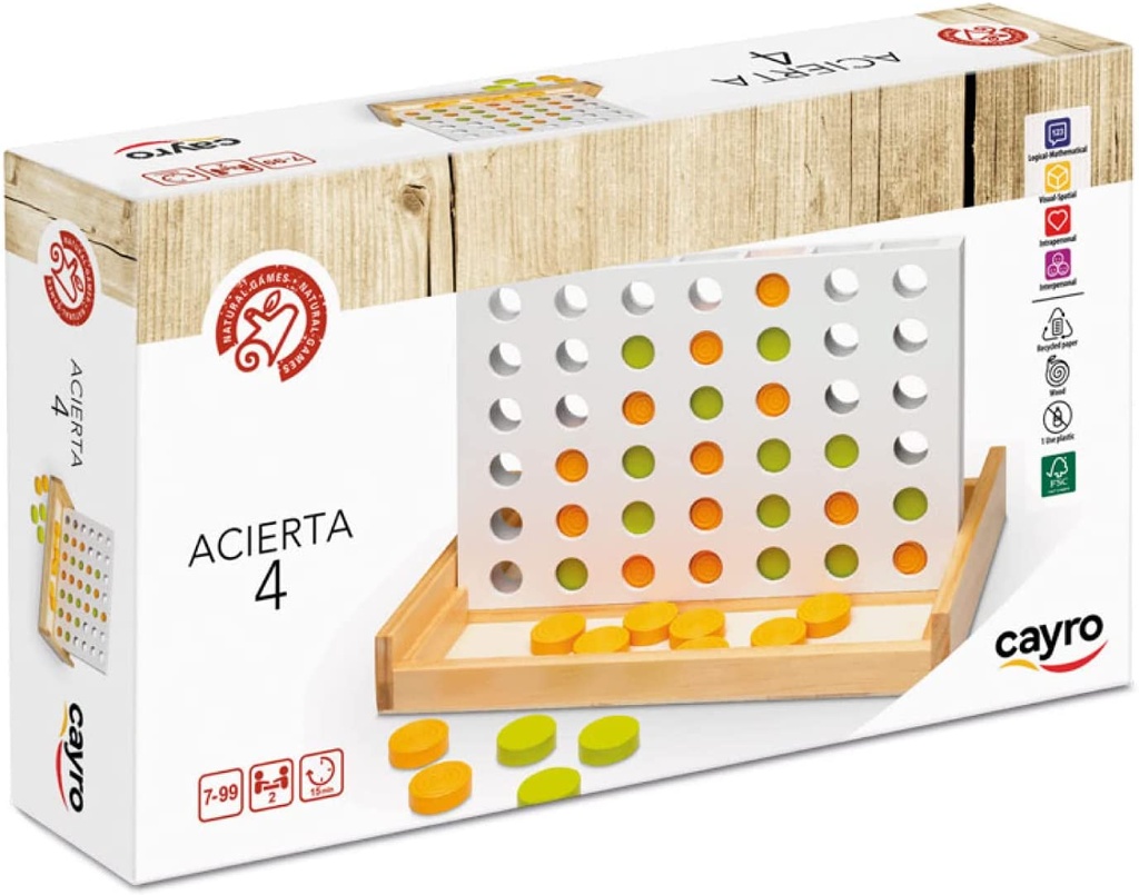 ACIERTA 4 MADERA