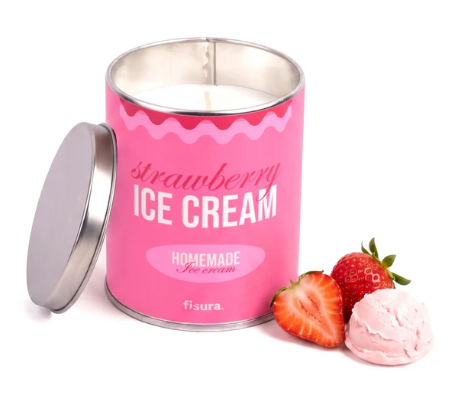 VELA LATA ESENCIA FRESAS C/NATA