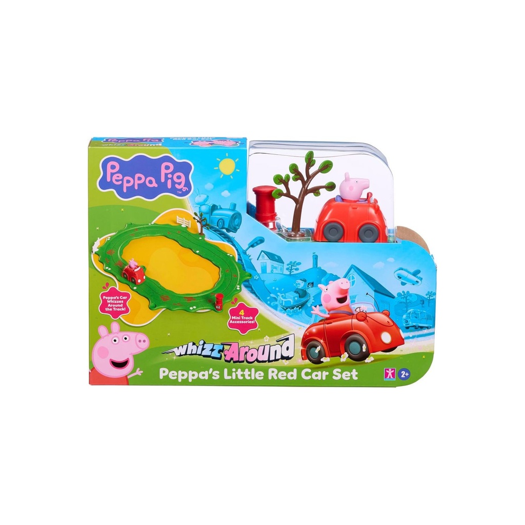 PEPPA PIG CIRCUITO COCHE ROJO