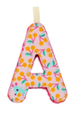 LETRA "A" ROSA FOSFORESCENTE
