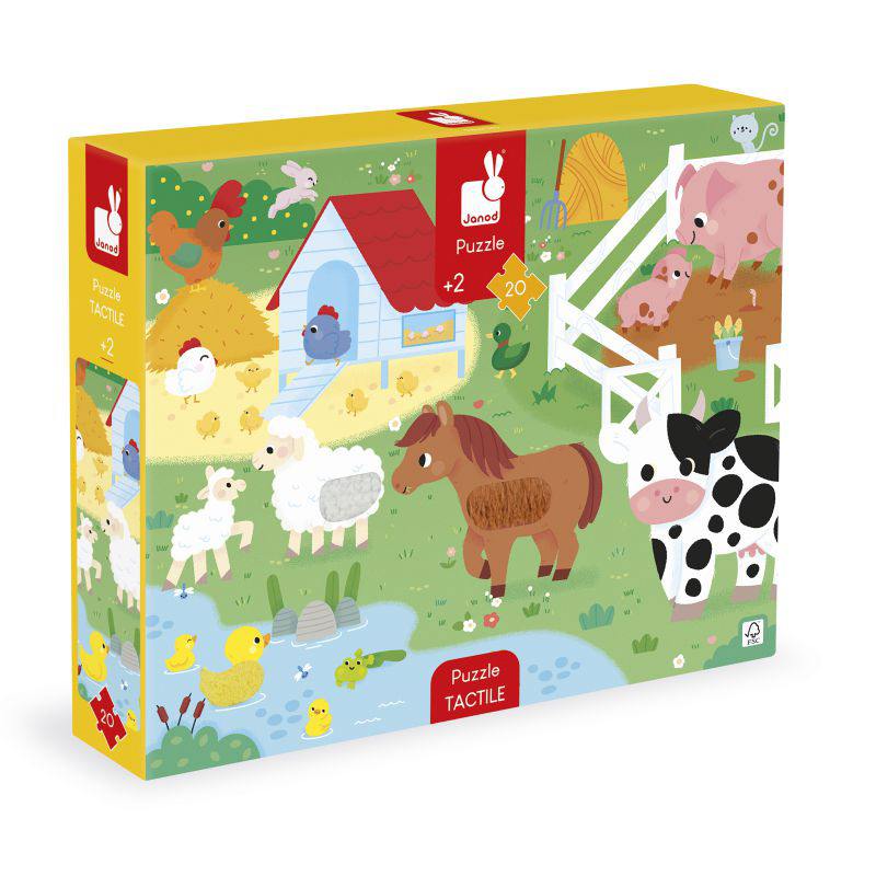 PUZZLE TACTIL DE LA GRANJA