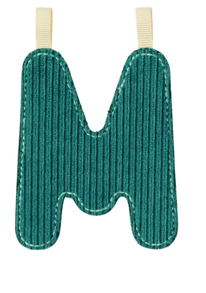 LETRA "M" FOSFORESCENTE