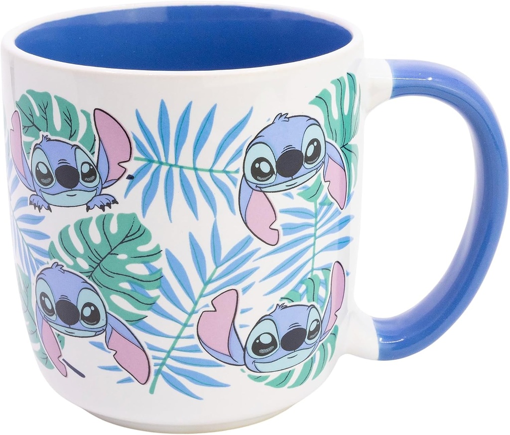 TAZA STITCH ALOHA 380 ML.
