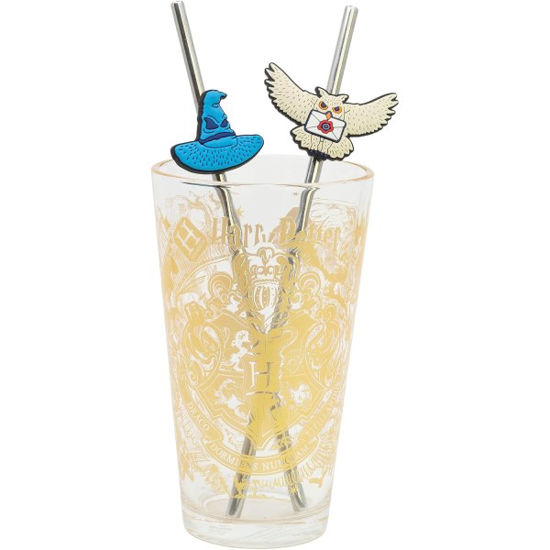 VASO C/2 PAJITAS HARRY POTTER