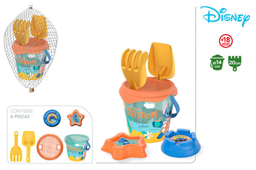 STITCH SET CUBO PLAYA