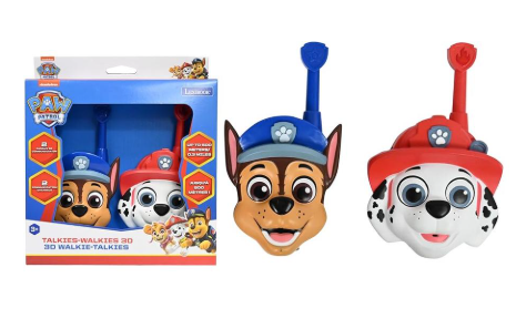 WALKIE TALKIES 3D PAW PATROL