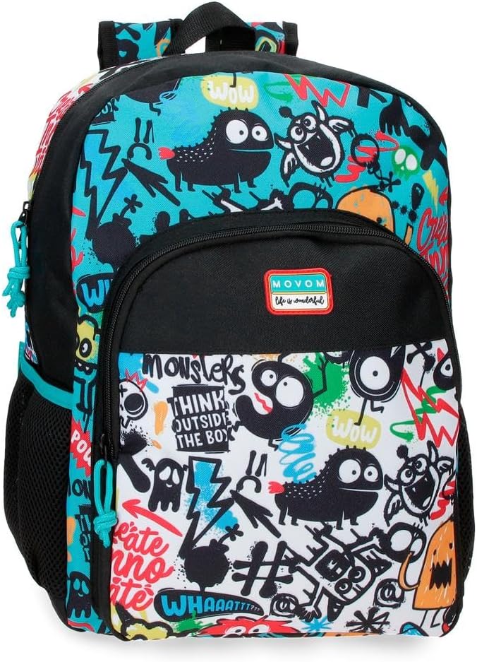 MOCHILA MOVOM MONSTERS