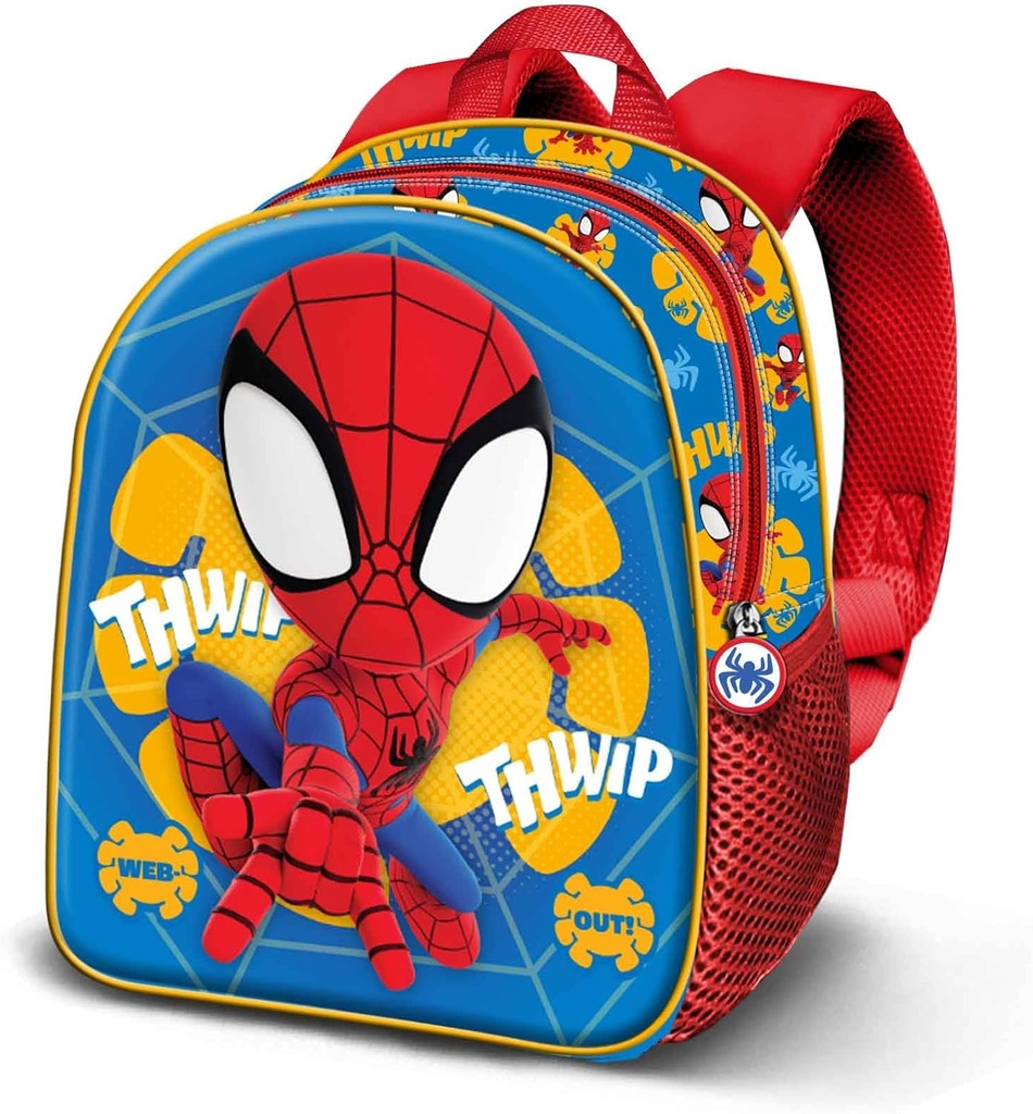 MOCHILA SPIDERMAN 3D ELITE WEB OUT