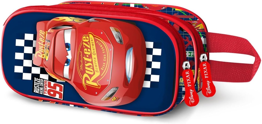 PORTATODO DOB.CARS 3 3D CUPS