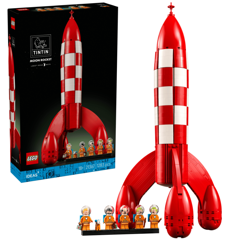 COHETE LUNAR DE TINTIN