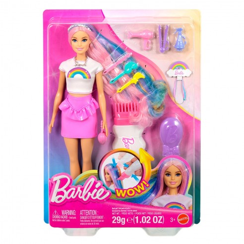 BARBIE PELO ARCOIRIS BRILLANTE