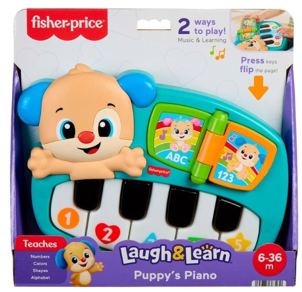 PIANO PERRITO RIE Y APRENDE