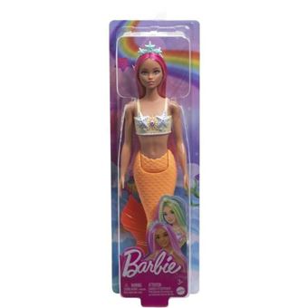 BARBIE SIRENA CABELLO ROSA