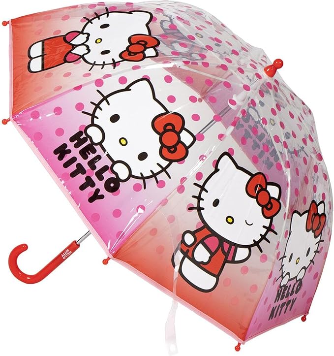 PARAGUAS BURBUJA HELLO KITTY