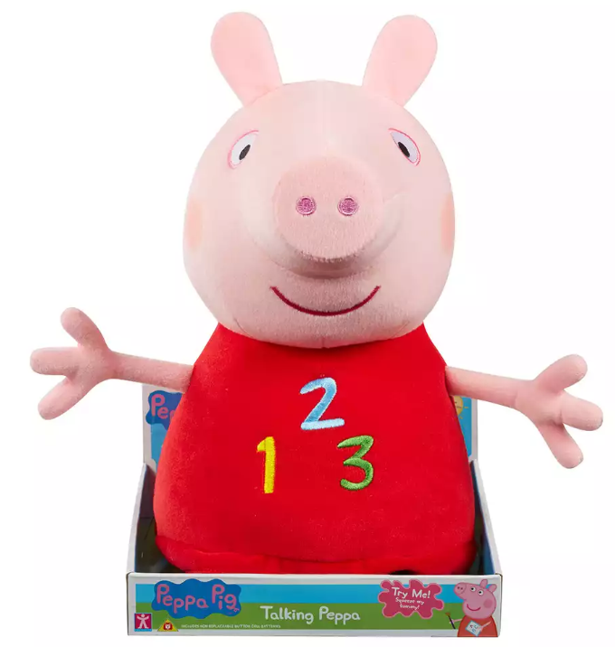 PEPPA PIG PARLANCHINA 1 2 3