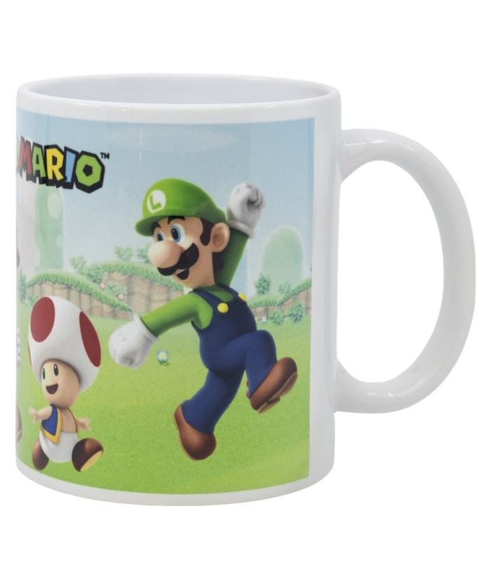 TAZA SUPER MARIO ON OUR WAY 325