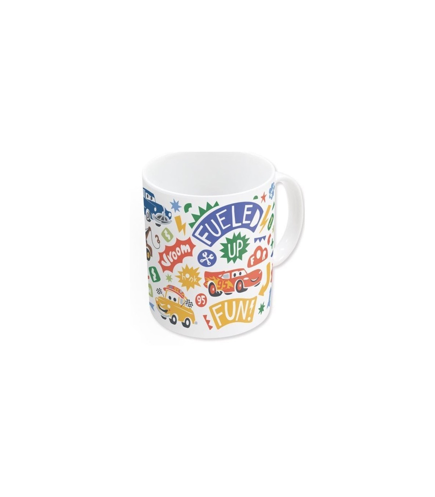 TAZA CARS HAPPY SQUAD 325 ML.