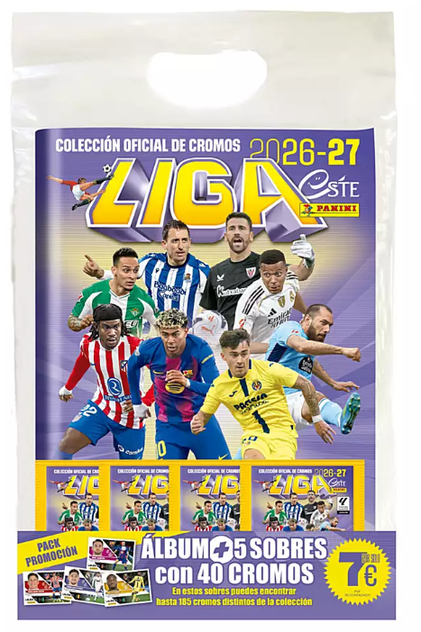 ALBUM+5 SOBRES LIGA ESTE 26/27