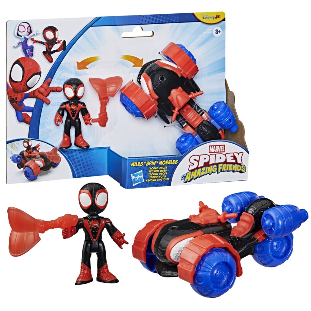 MILES MORALES+MOTO SPIDEY