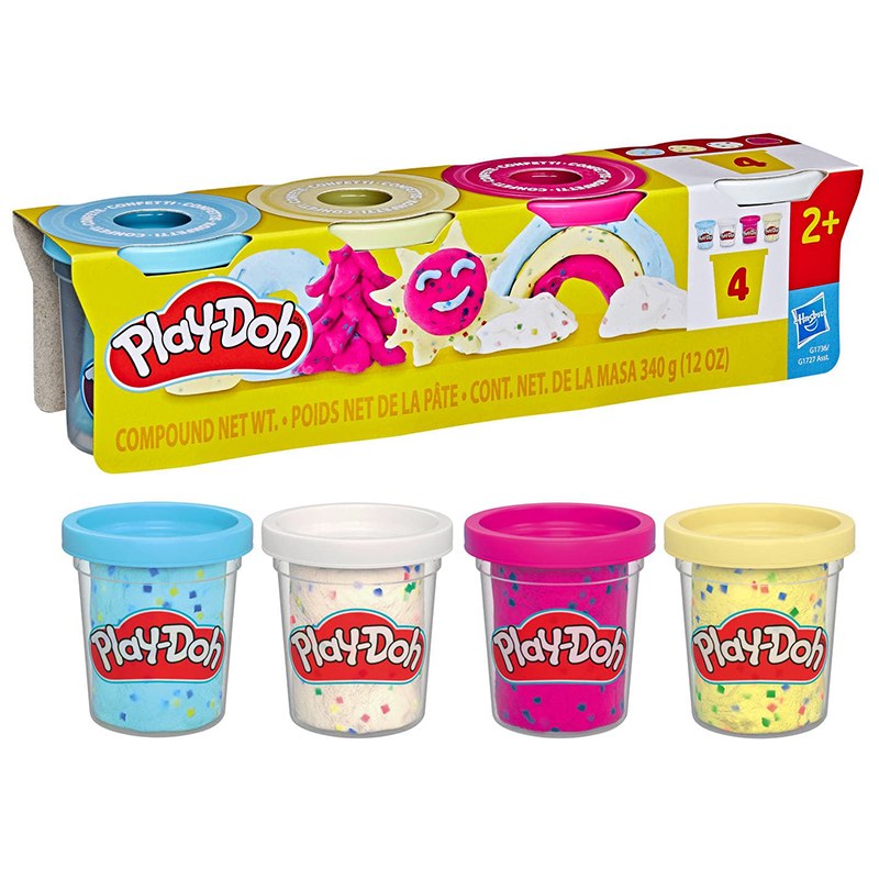 PLAY-DOH BOTES COL.CONFETI(4)