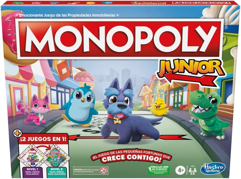 MONOPOLY JUNIOR 2 EN 1