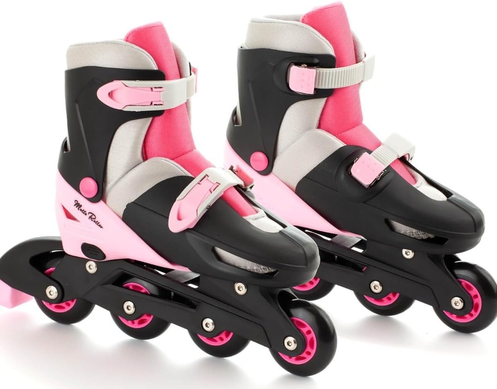 PATINES 4 EN LINEA ROSA