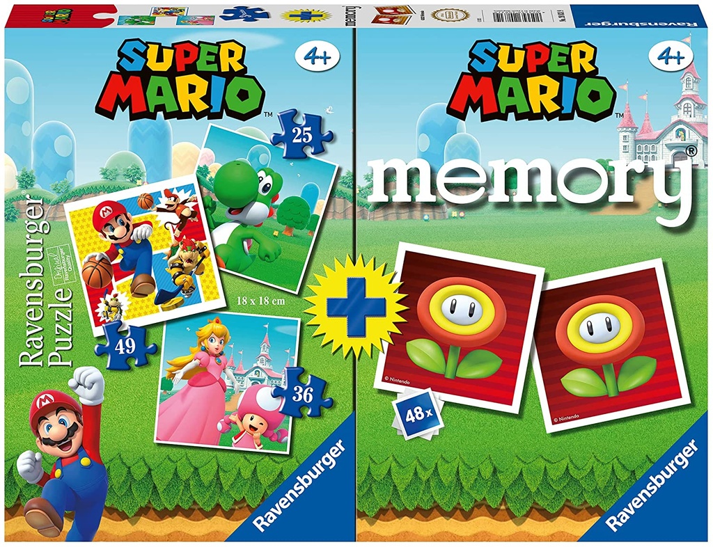 MEMORY+3 PUZZLES SUPER MARIO