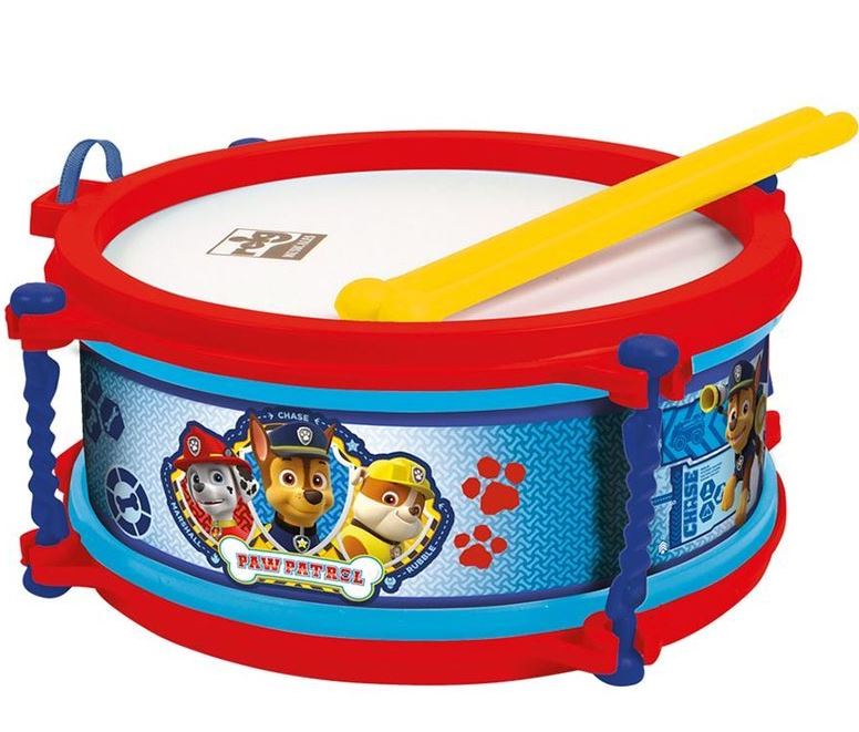 TAMBOR PAW PATROL C/ESTUCHE