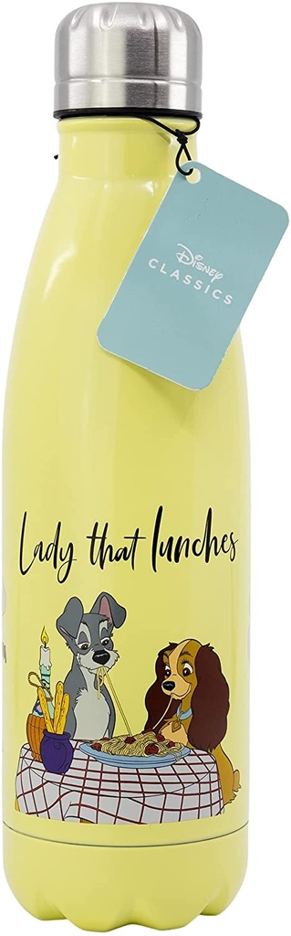 BOTELLA INOX.LA DAMA Y EL VAGAB.