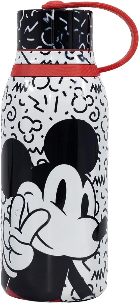BOTELLA MICKEY INOX. 330 ML.