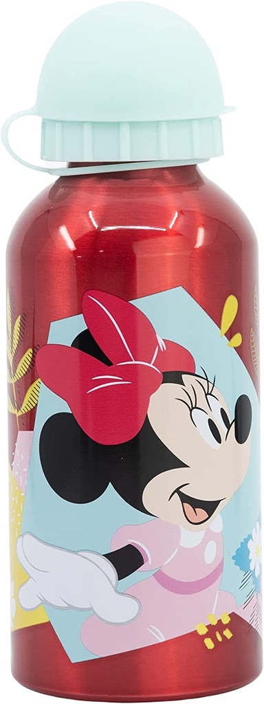 BOTELLA MINNIE ALUMINIO 400 ML.