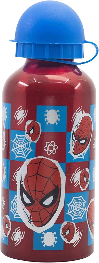 BOTELLA SPIDERMAN 400 ML. ALUM.