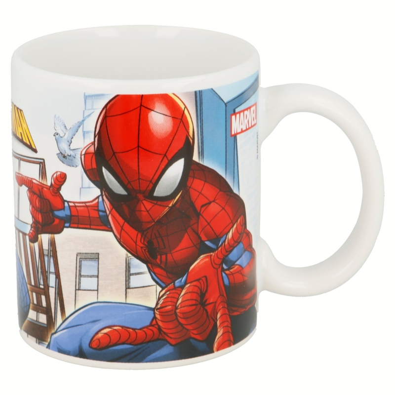 TAZA SPIDERMAN STREETS 325 ML.