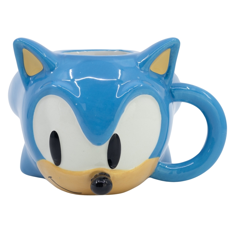 TAZA SONIC 3D CERAMICA