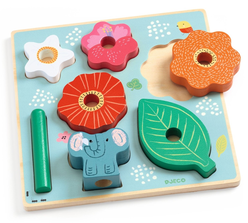 ENCAJABLE PUZZ & STACK HAPPY