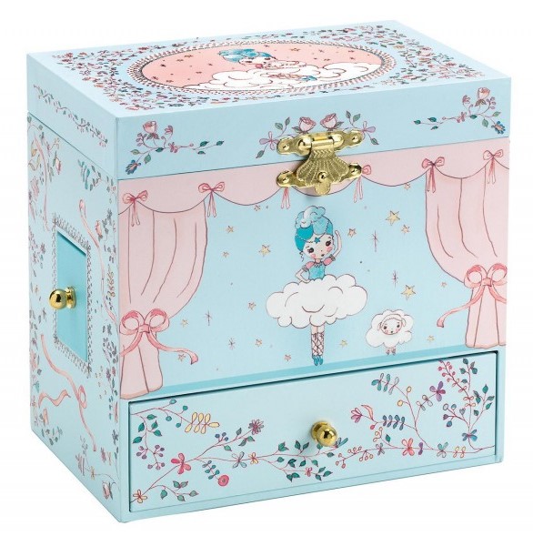 CAJA MUSICA BAILARINA ESCENA