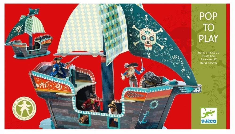 POP TO PLAY BARCO PIRATA 3D