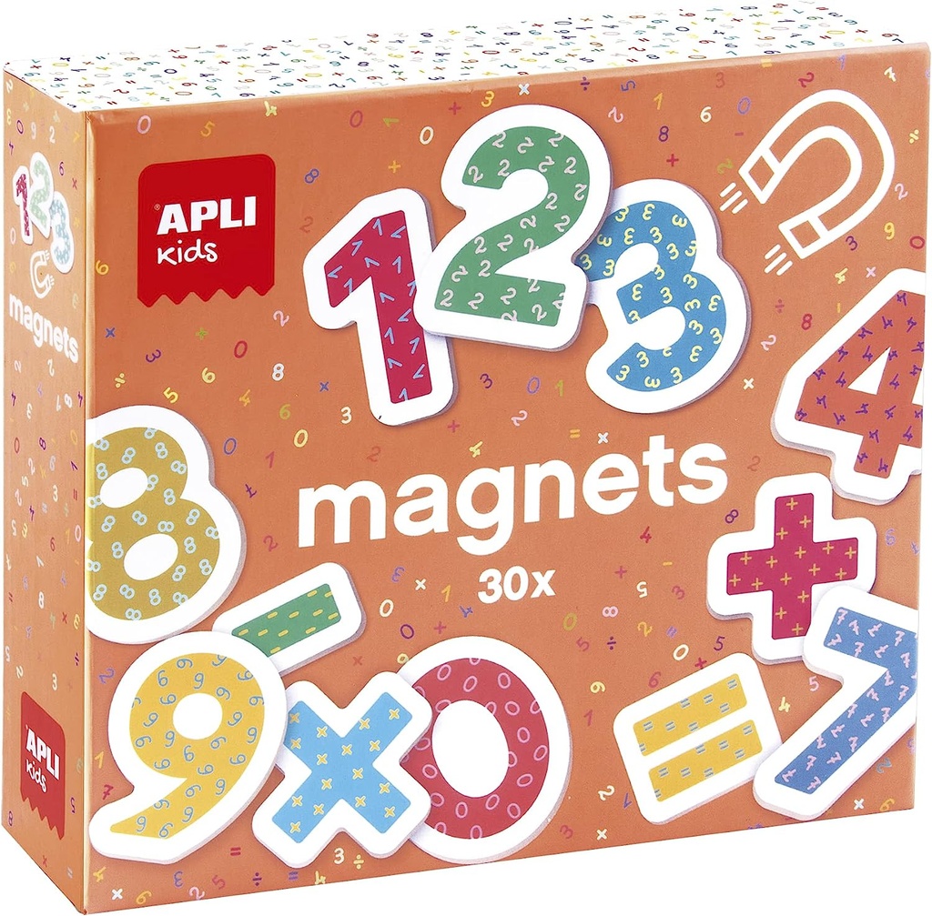 JUEGO MAGNETICO NUMEROS 30 P.