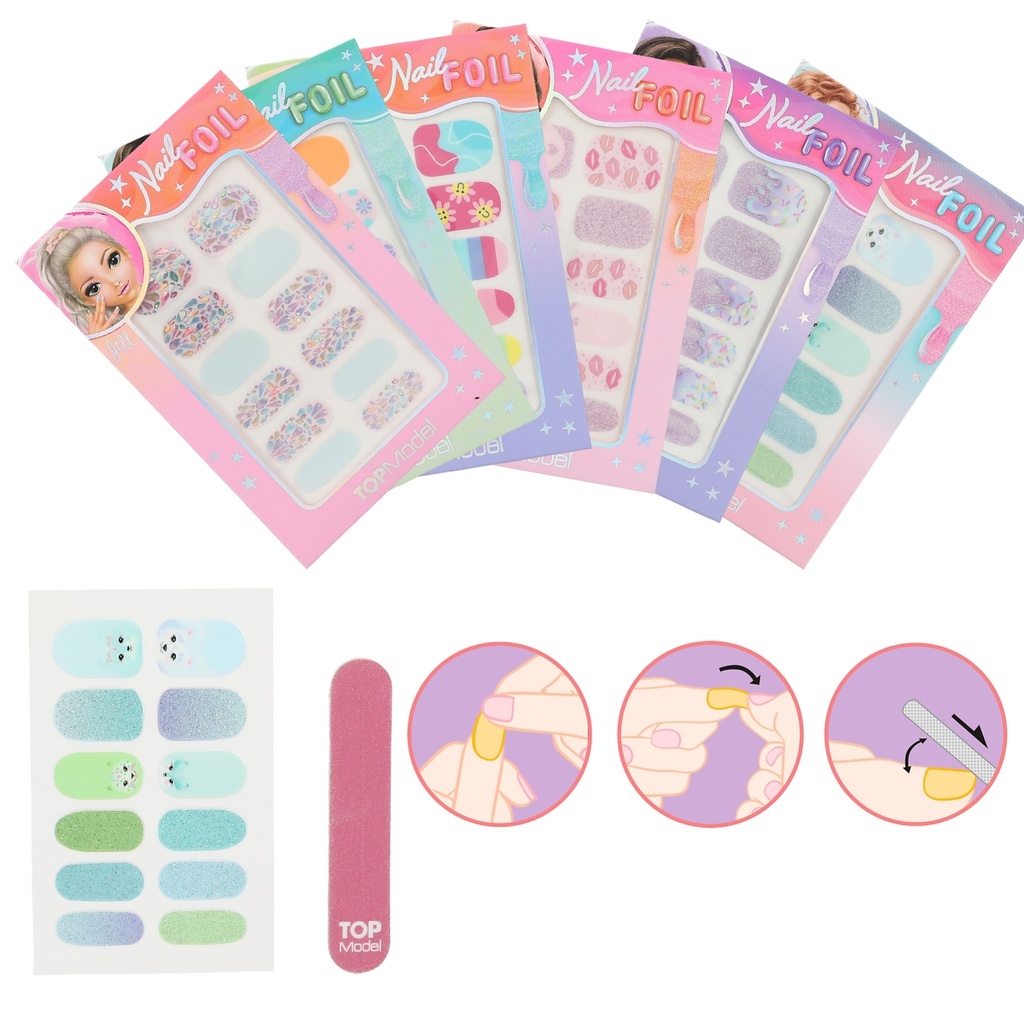 LAMINAS PARA UÑAS BEAUTY & ME TOP MODEL