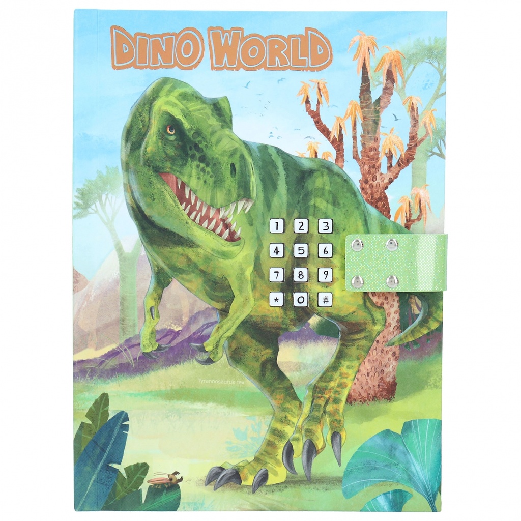 DIARIO C/CODIGO Y SONIDO DINO WORLD