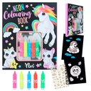 LIBRO COLOREAR NEON YLVI