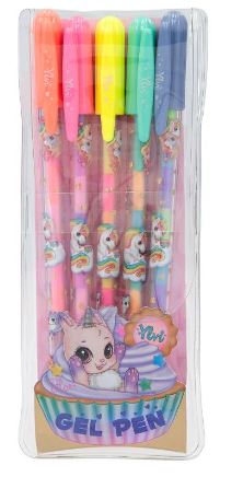 ROTULADORES GEL ARCOIRIS YLVI