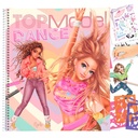 CUADERNO COLOREAR DANCE TOP MODEL
