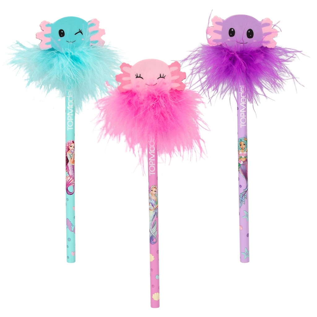 LAPIZ C/GOMA BORRAR MERMAID TOP MODEL