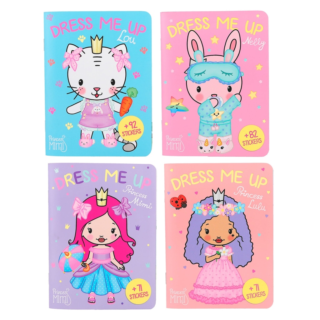 CUADERNO PEGATINAS PRINCESS MIMI
