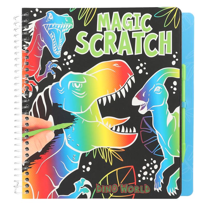 MAGIC SCRATCH BOOK DINO WORLD