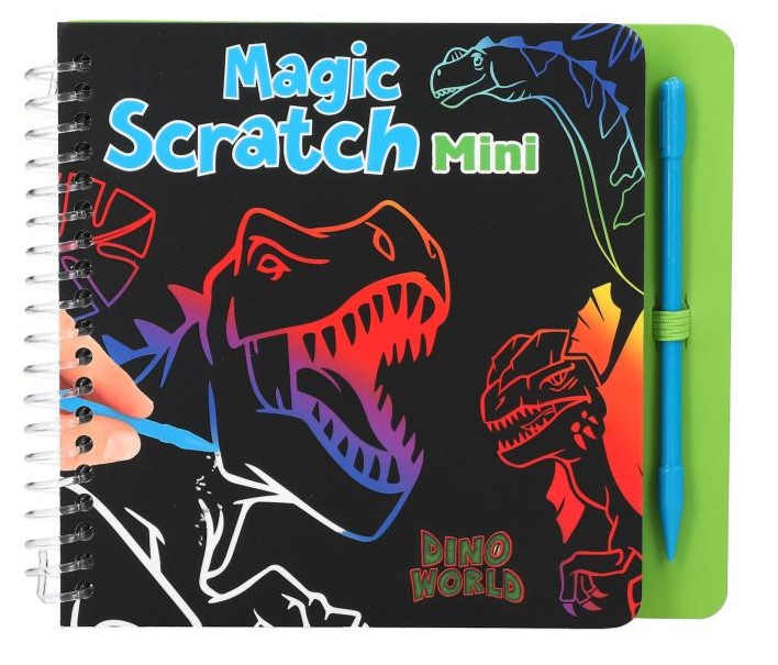 SCRATCH BOOK MINI MAGIC DINO WORLD